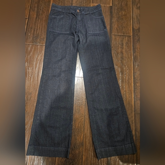 Genetic Denim Dark Blue Straight Leg Jeans - Picture 2 of 8